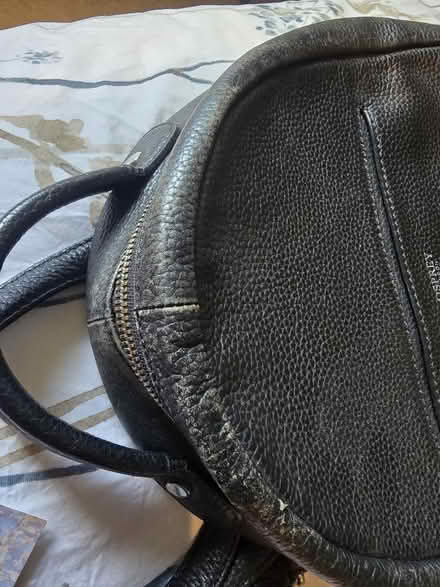 Photo of free Black leather Osprey handbag/backpack OL4 (Lydgate OL4) #3