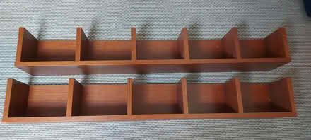 Photo of free Two IKEA CD/DVD wooden wall units (Congleton CW12) #1