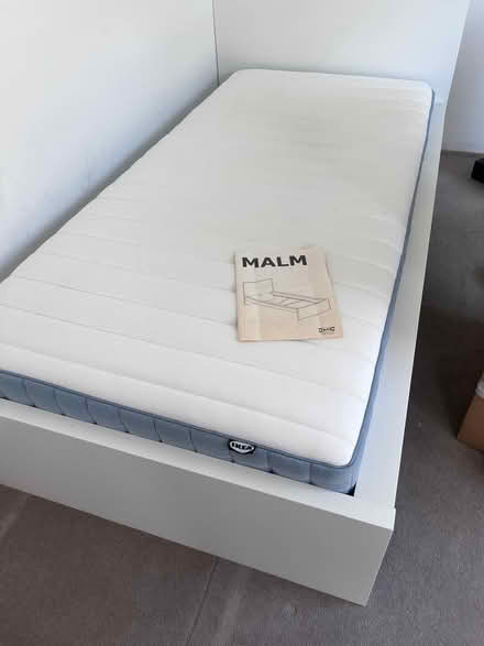 Photo of free Two IKEA single beds/mattresses (EX30AJ) #1