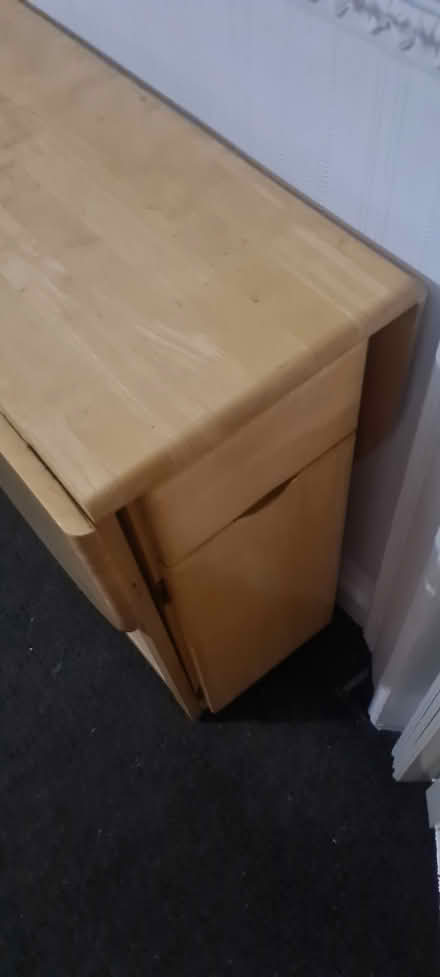 Photo of free Drop leaf dining table (RM9 Upney/Becontree) #1