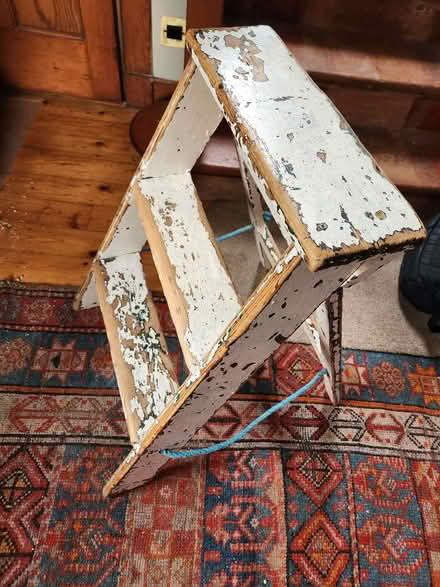 Photo of free Shabby chic stepladder (or shelves) (Colinton EH13) #2