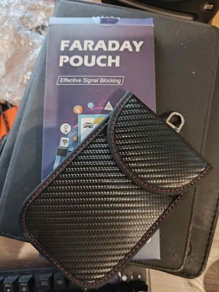 Photo of free 2 x medium size Faraday pouches (Golders Green NW11) #1