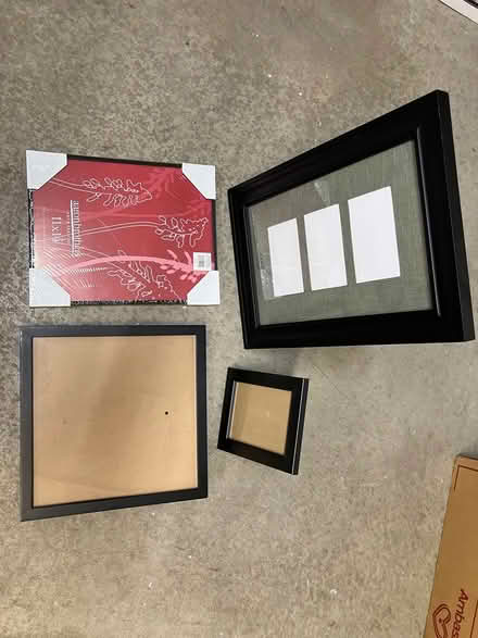 Photo of free Assorted black picture frames (Piner and Fulton) #1