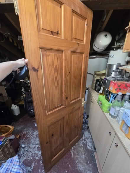 Photo of free Pine internal door (Lydgate OL4) #2