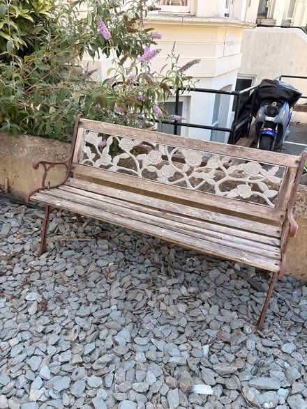 Photo of free Antique Garden Bench (St Leonards TN38) #1