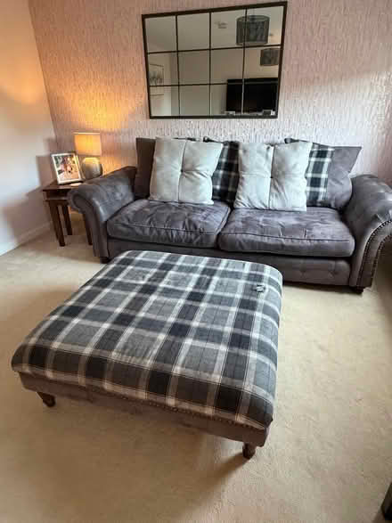 Photo of free Two Sofas and foot stool (Fairmilehead EH10) #3