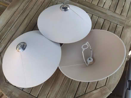 Photo of free 3 matching Pendant lightshades (Hoole CH2) #1