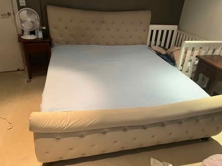 Photo of free Super king size bed and mattress (Walton on thames KT12) #2