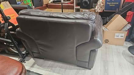 Photo of free Large leather armchair (BT48) #2