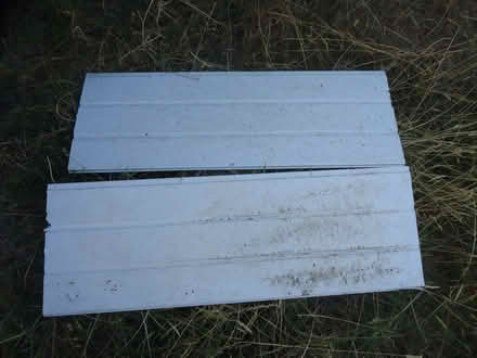 Photo of free An UNUSED 320 cm long 300 mm white plastic soffit board (Willingdon BN20) #2