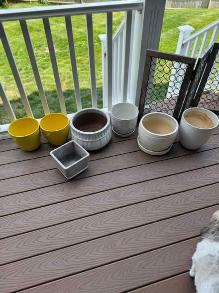 Photo of free Miscellaneous ceramic pots/planters (Wakefield) #1