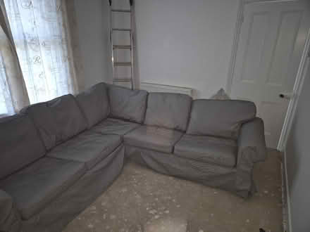 Photo of free Grey sofa (Heathfield TQ12) #2