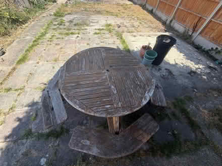 Photo of free Garden Table (Fareham PO16) #3