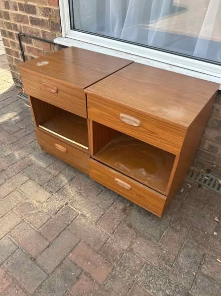 Photo of free Pair Schreiber bedside tables (Swindon SN25) #1