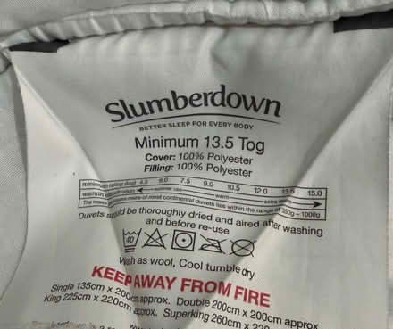 Photo of free Single Duvet x3 (Slough SL1) #1