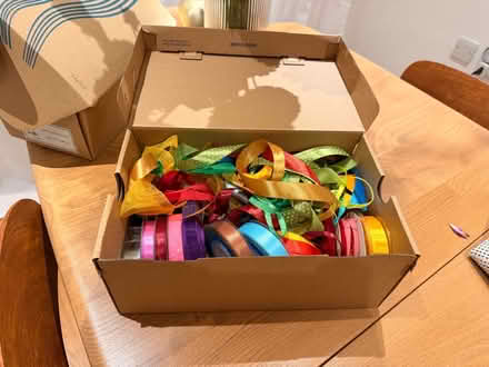 Photo of free Box of ribbons (Highbury N5) #1