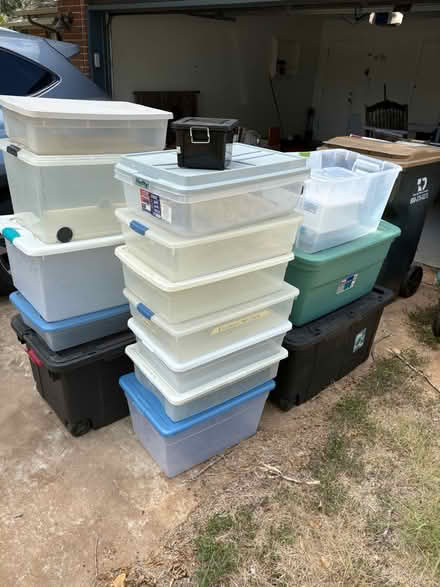 Photo of free Storage Bins (Buda) #1