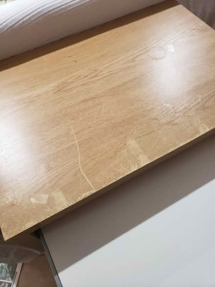 Photo of free Computer desk, side table (Downtown Bartlett) #3