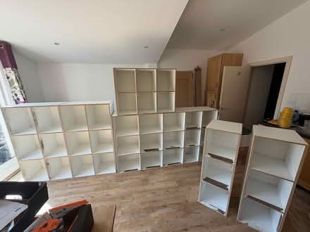 Photo of free Floor to Ceiling Shelving (Wookey BA5) #1