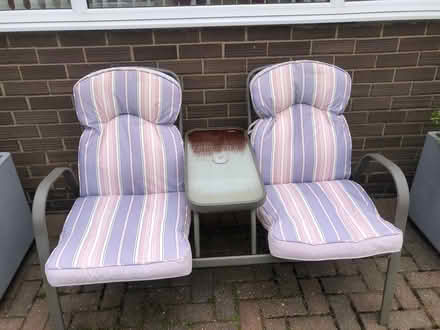 Photo of free 2 x seater garden bench (New Shildon DL4) #1