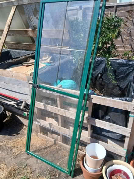 Photo of free Greenhouse door with lick (Southbourne BH6) #1