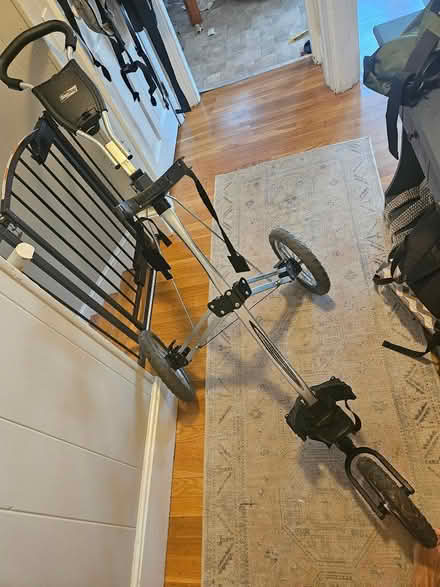 Photo of free Golf push cart - handle needs fix (Waltham) #1