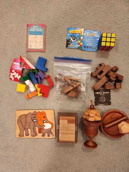 Photo of free wood puzzles, spatial games/toys (Santa Monica) #2