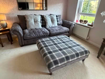 Photo of free Two Sofas and foot stool (Fairmilehead EH10) #4