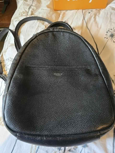 Photo of free Black leather Osprey handbag/backpack OL4 (Lydgate OL4) #1