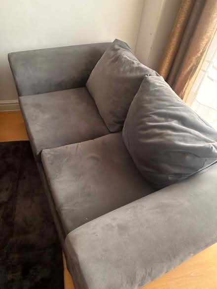 Photo of free 2sitters &dinning table 5 chairs (EN10 6fp) #1