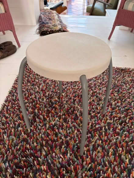 Photo of free Plastic/metal ikea stool (Streatham Common) #1