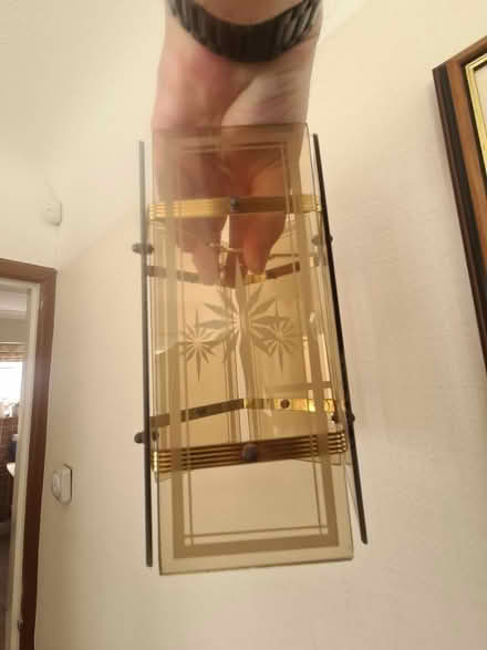 Photo of free Smoked glass lampshade (Great Sutton CH66) #2