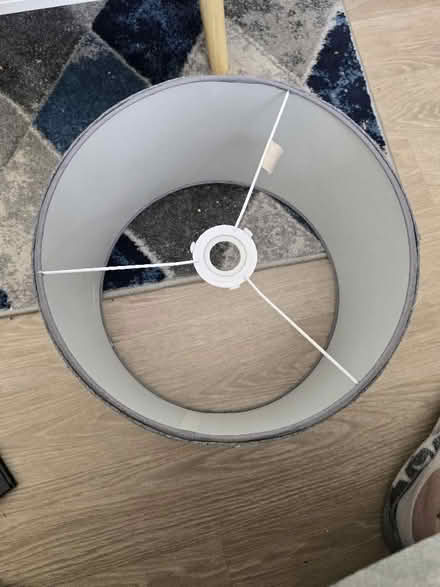 Photo of free Grey felt like ceiling lampshade. (Foxwood YO24) #2