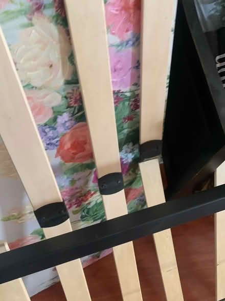 Photo of free Full size bed frame (Miami, Fla) #3