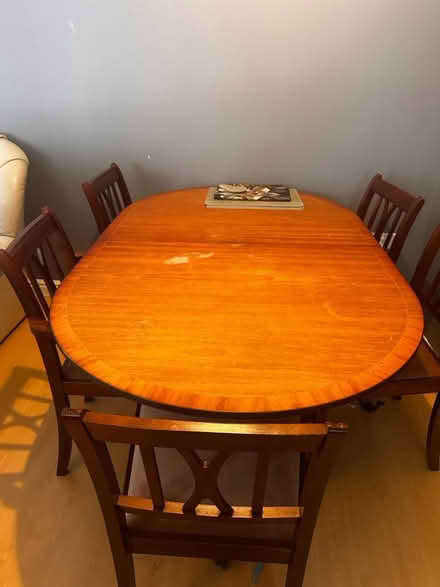 Photo of free 2sitters &dinning table 5 chairs (EN10 6fp) #2