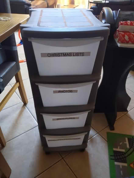 Photo of free Plastic drawer unit (Mickleover DE3) #1