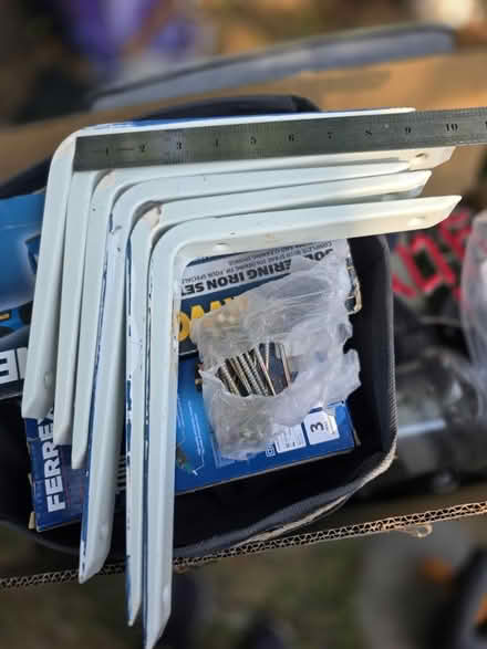 Photo of free White extra strong brackets (Walton L4) #1
