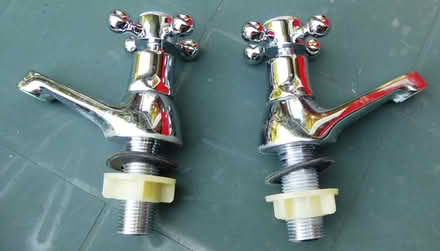 Photo of free Pair of basin taps - classic design (Hove Park area BN3) #2