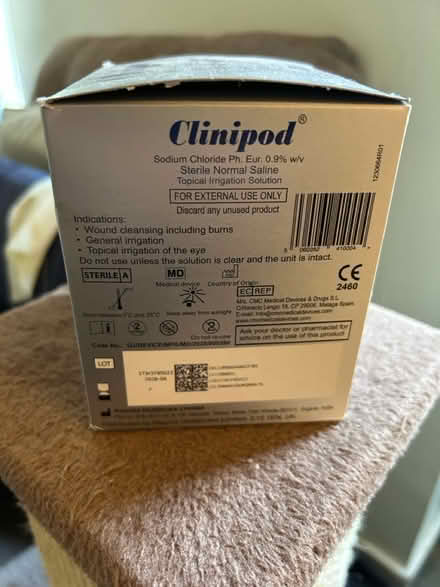 Photo of free Saline Solution (Jennetts park RG12) #2