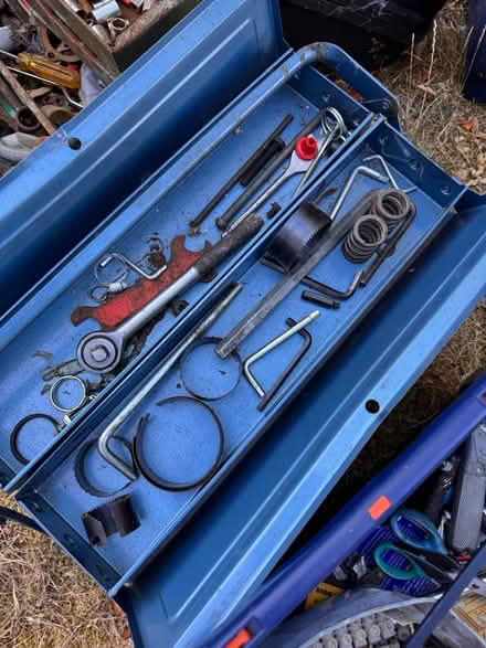 Photo of free Various tools and boxes and wires (Cheam SM2) #3