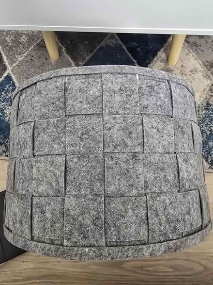 Photo of free Grey felt like ceiling lampshade. (Foxwood YO24) #1