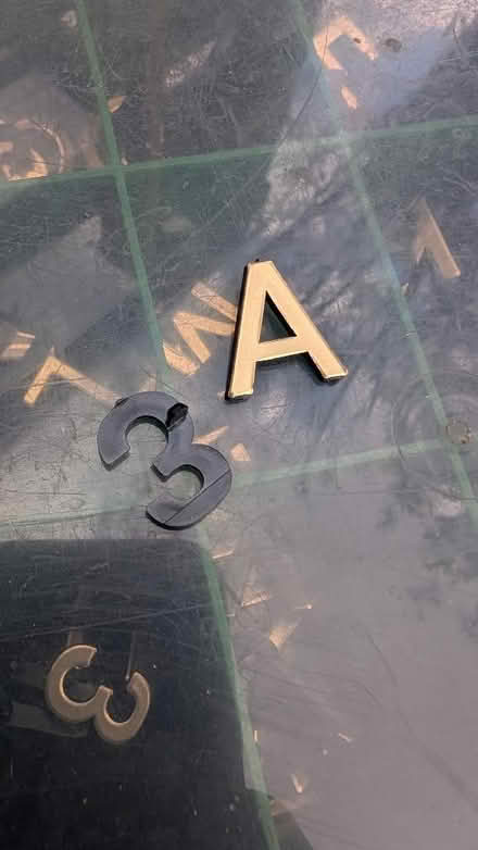 Photo of free Plastic letters and numbers (Malvern Link WR14) #2