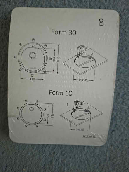 Photo of free Sink supports (Welling DA16) #2