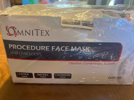 Photo of free 50 surgical-type disposable face masks, type IIR (Iffley Road OX4) #2