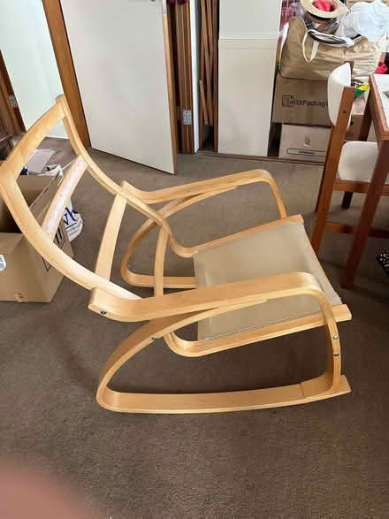 Photo of free Ikea bentwood rocker [needs seat cushion] (Norham Manor OX2) #1