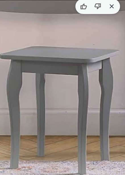 Photo of free Grey vanity mirror and stool (Heathway dagenham RM9) #1