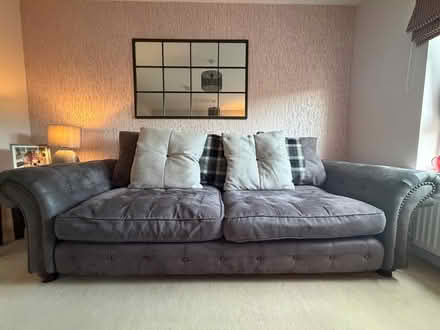 Photo of free Two Sofas and foot stool (Fairmilehead EH10) #2