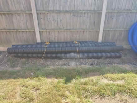 Photo of free Black twin wall rigid ducts (May Bank, ST5) #1