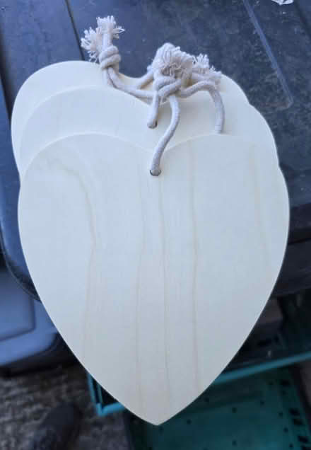 Photo of free Wooden hearts for Decorating (Stroud GL10) #1