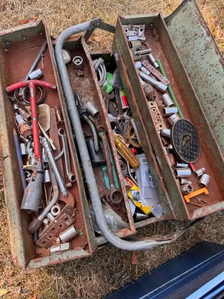 Photo of free Various tools and boxes and wires (Cheam SM2) #4